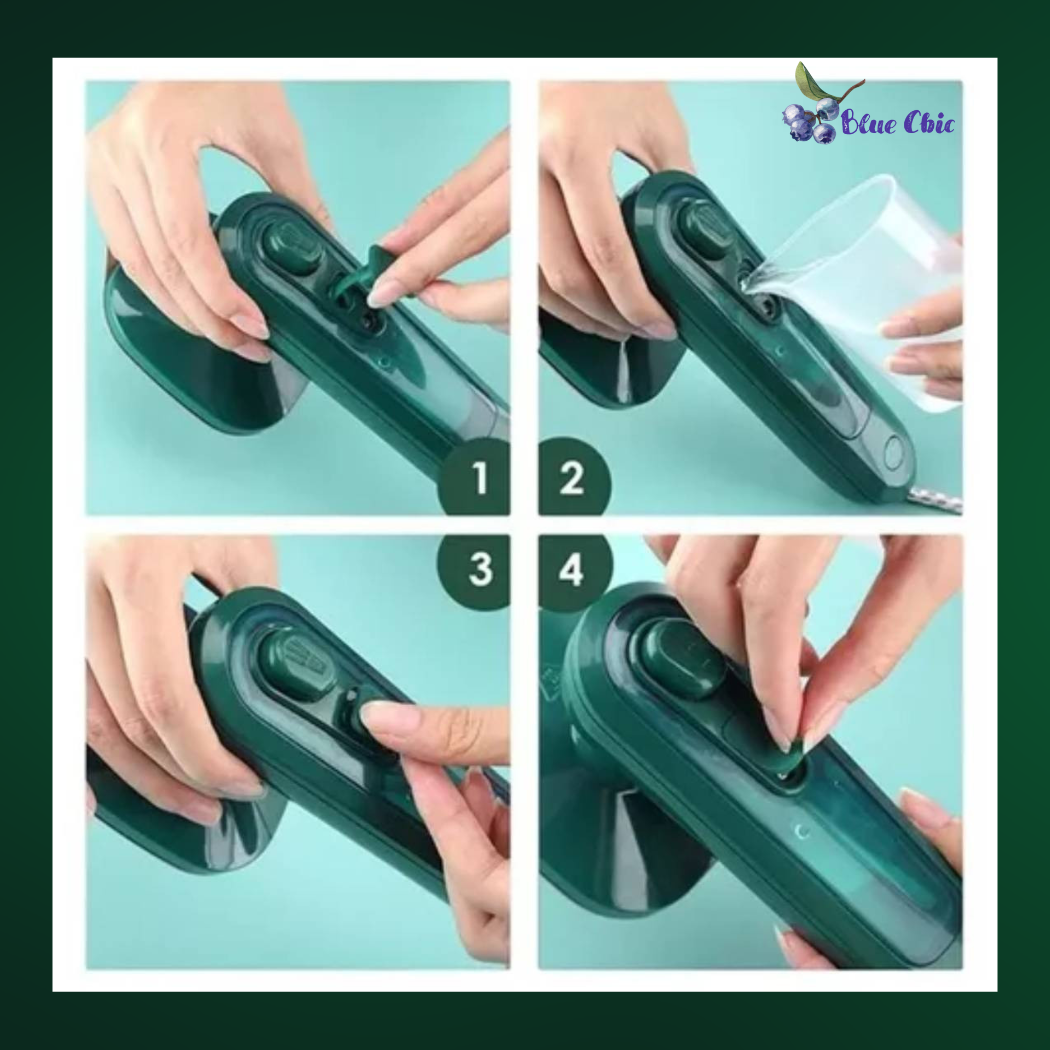 MINI PLANCHA A VAPOR PORTÁTIL